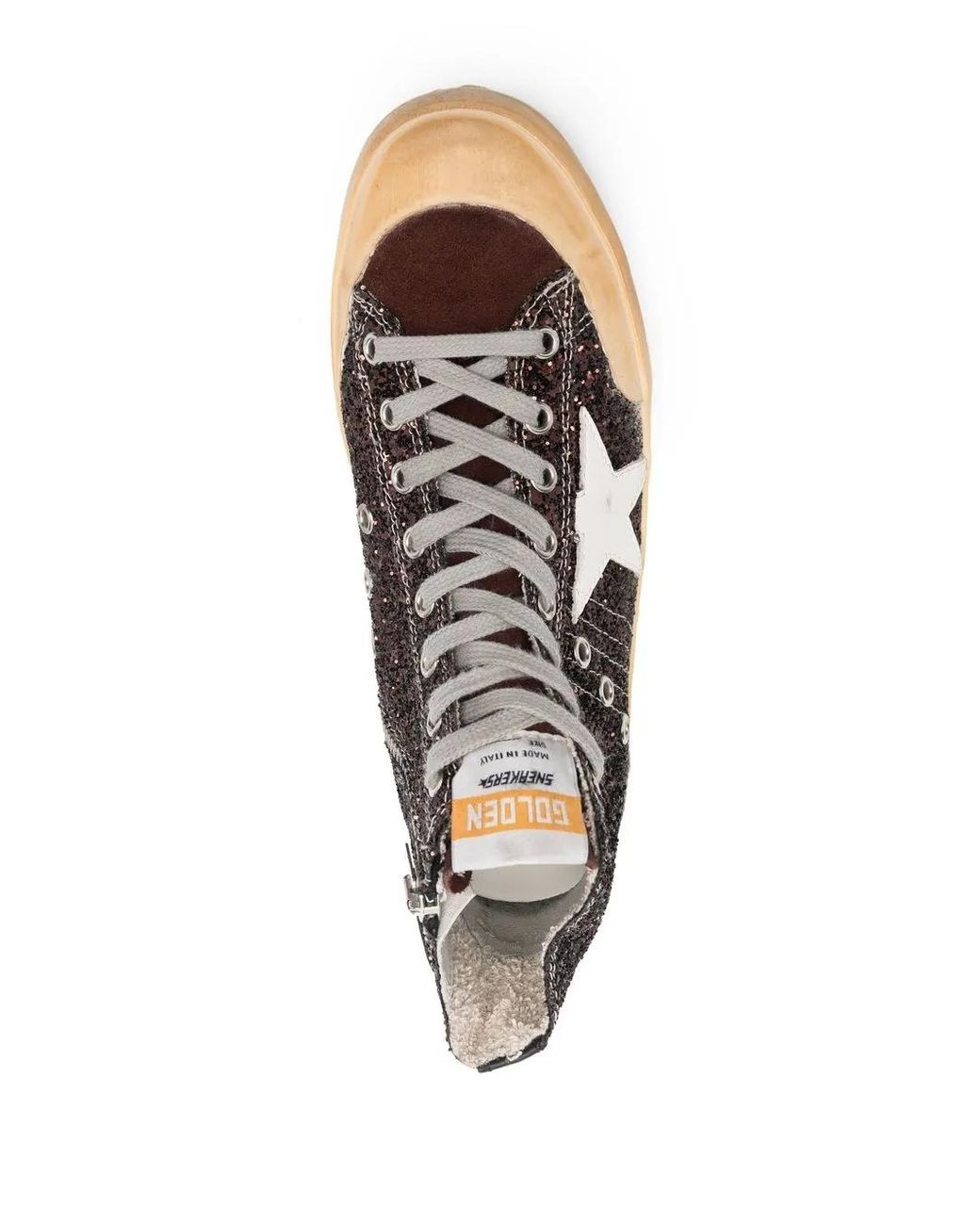 Golden Goose Deluxe Brand Francy ハイカット スニーカー Brown