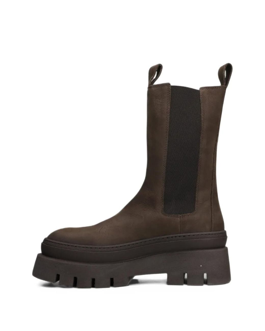 COPENHAGEN Black Chunky-Sole Chelsea Boots