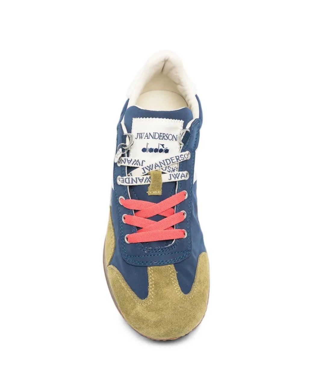 J.W. Anderson Blue X Diadora Equipe Panelled Sneakers for men