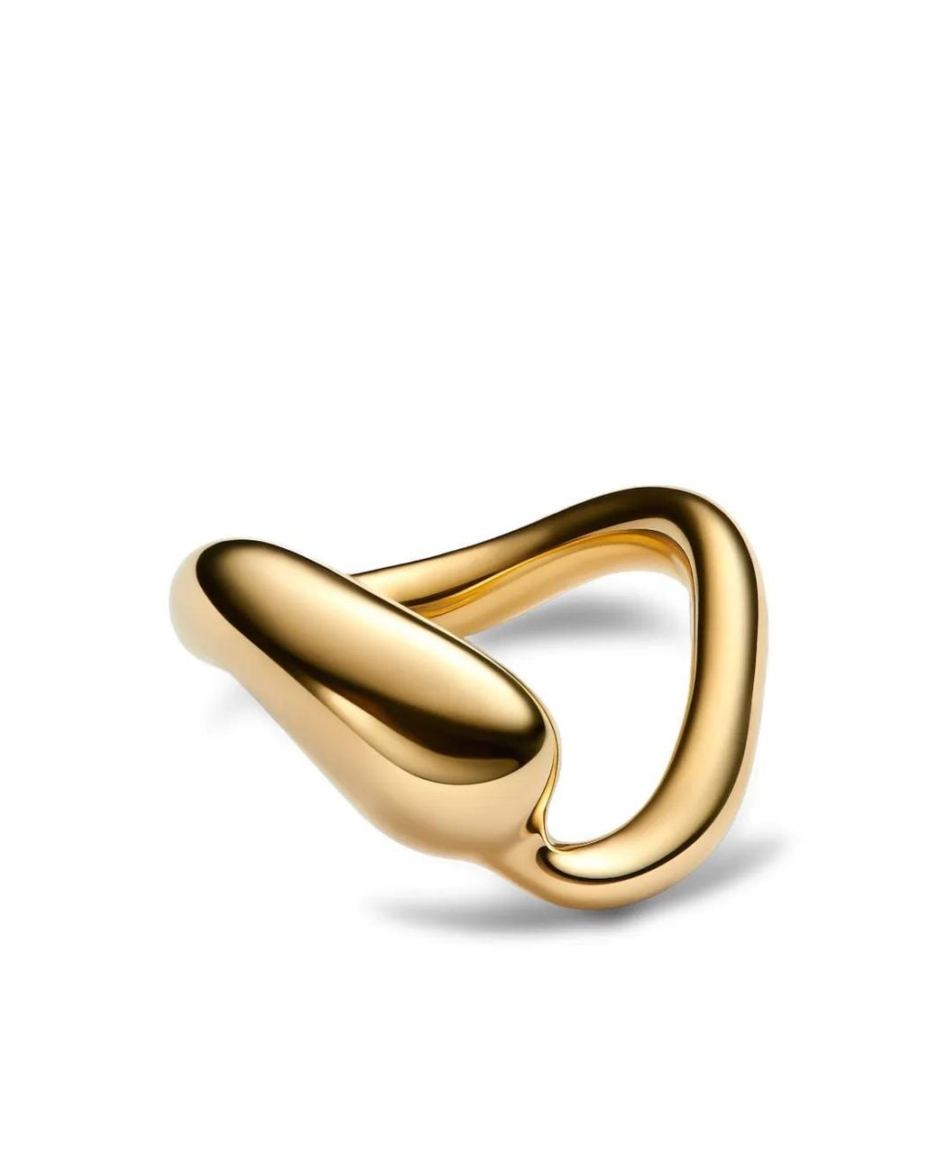 Maria Black Metallic Splash Ring