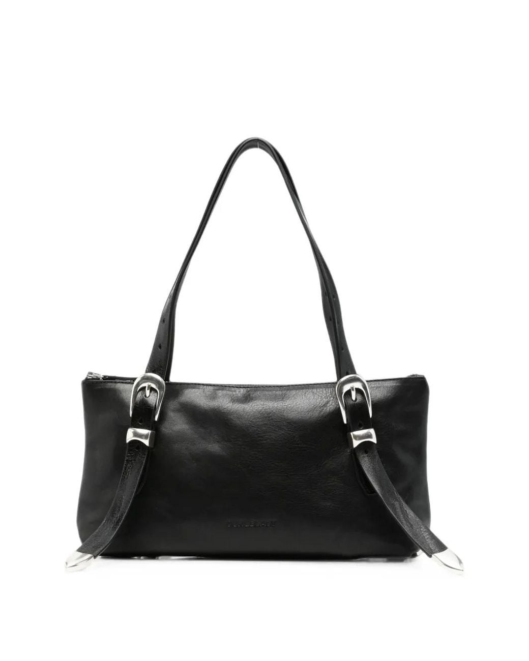 Our Legacy Black Forever Buckle-Detail Shoulder Bag