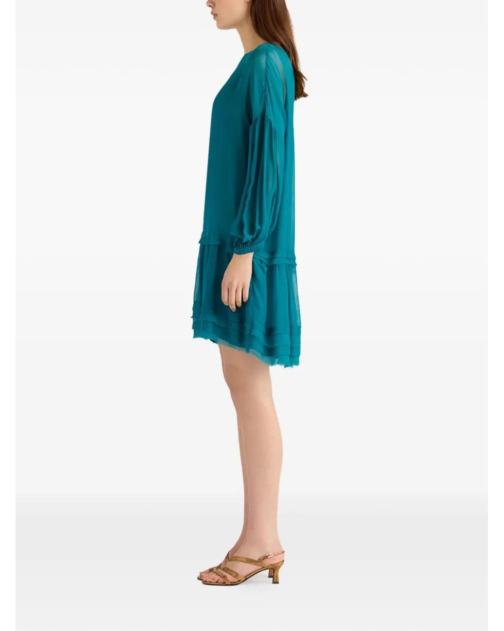 Momoní Blue Agave Mini Dress