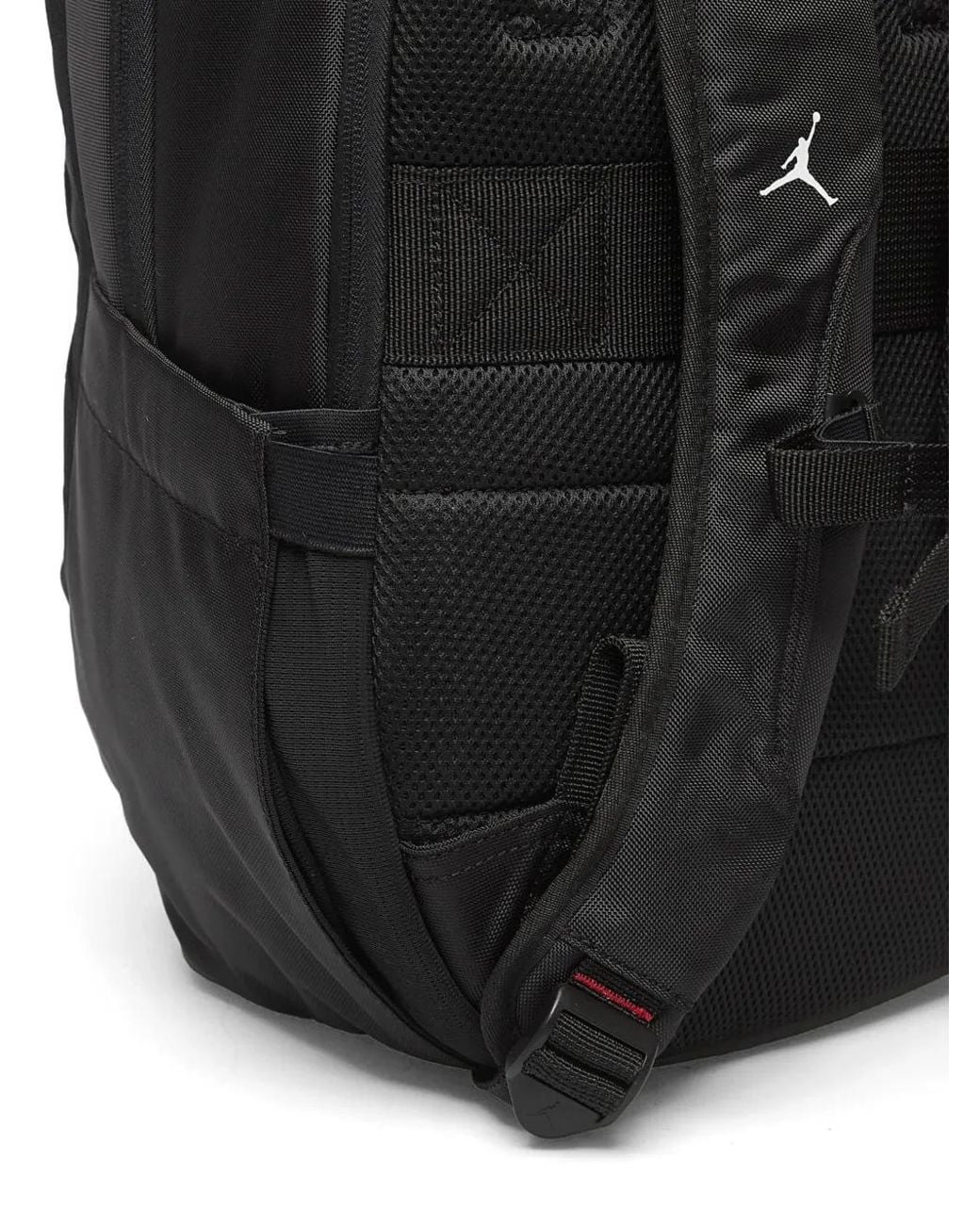 Nike Black Logo-Plaque Backpack