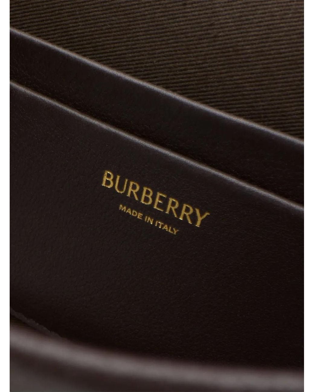 Bolso Highlands Mini Burberry de color Black