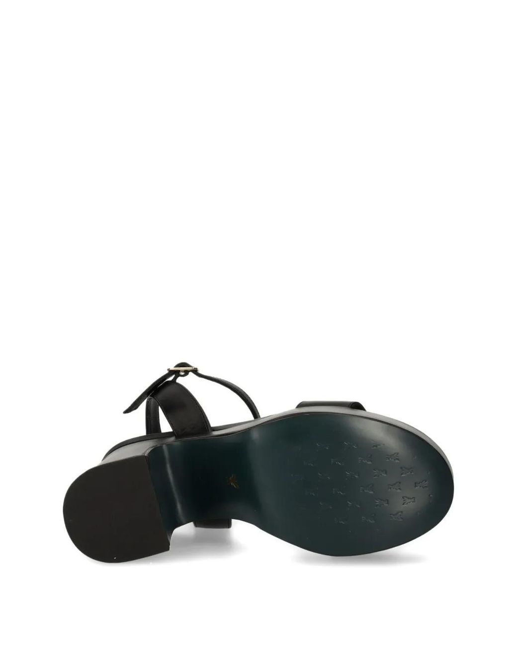 Patrizia Pepe Black 110Mm Leather Sandals