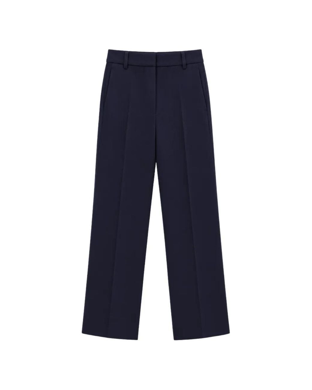 Liviana Conti Blue Paul Straight-Leg Trousers