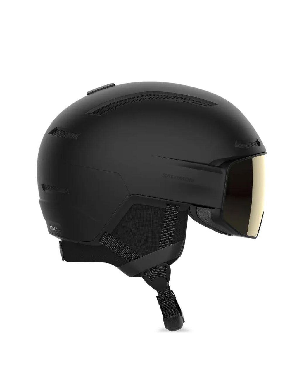 Salomon Black Visor Helmet