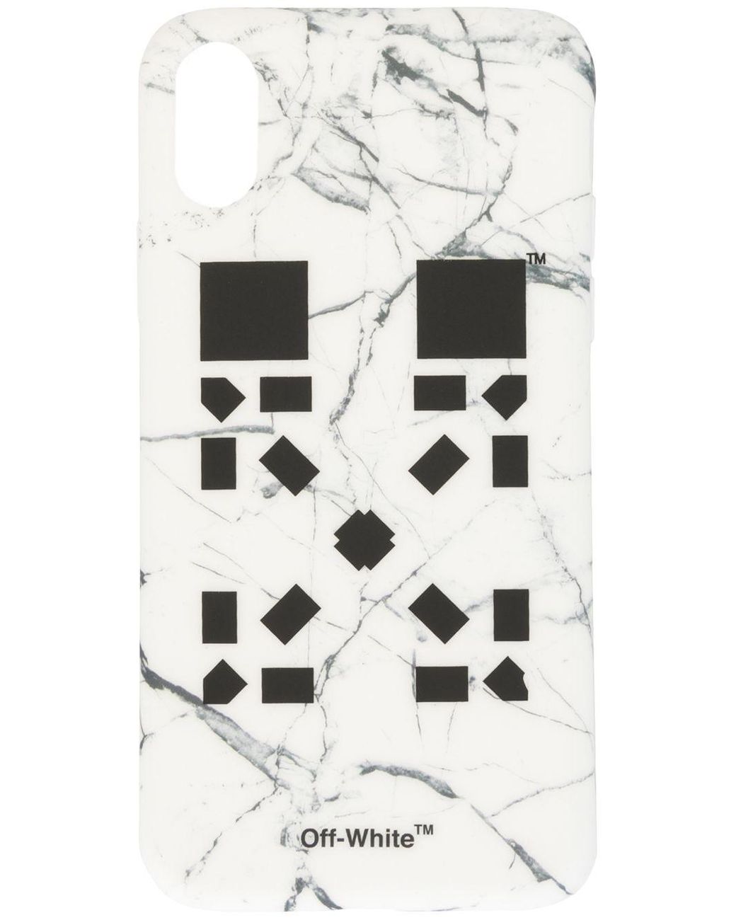 Off-White c/o Virgil Abloh X Vancouver 'Marble Arrows' iPhone X-Hülle in  Weiß - Lyst
