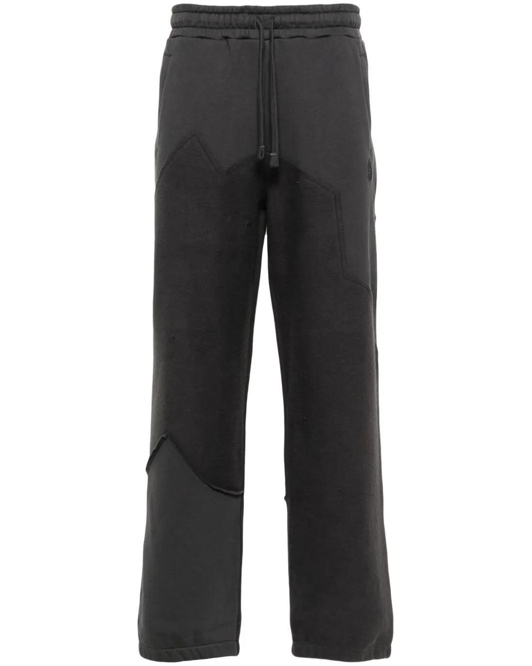 Objects IV Life Black Thought Bubble Panelled Track Pants