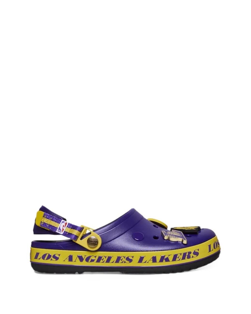 CROCSTM Blue X Nba Los Angeles Lakers Crocband Logo-Detail Clogs for men