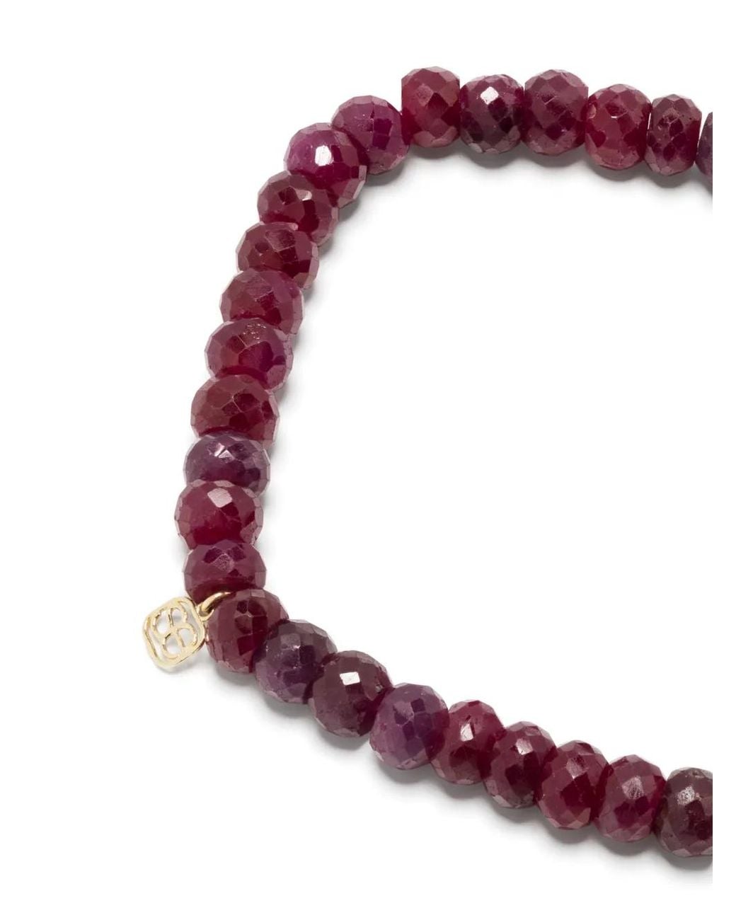 Sydney Evan Pink 14Kt Ruby Hamsa Bracelet