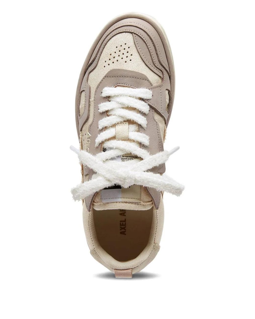 Axel Arigato White Dice Patchwork Sneakers