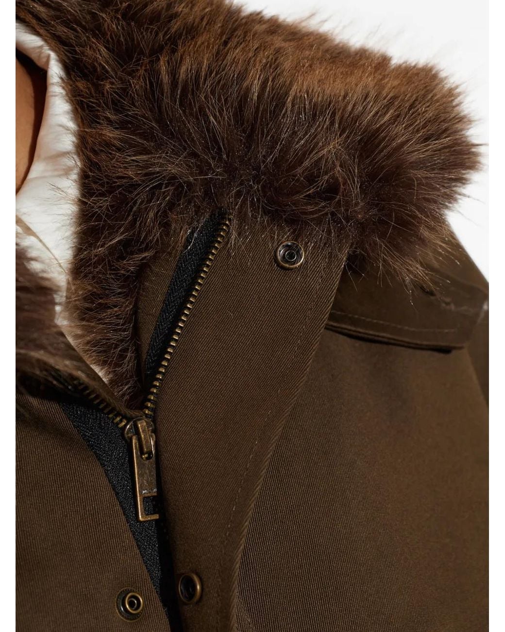 Zadig & Voltaire Brown Kadri Parka