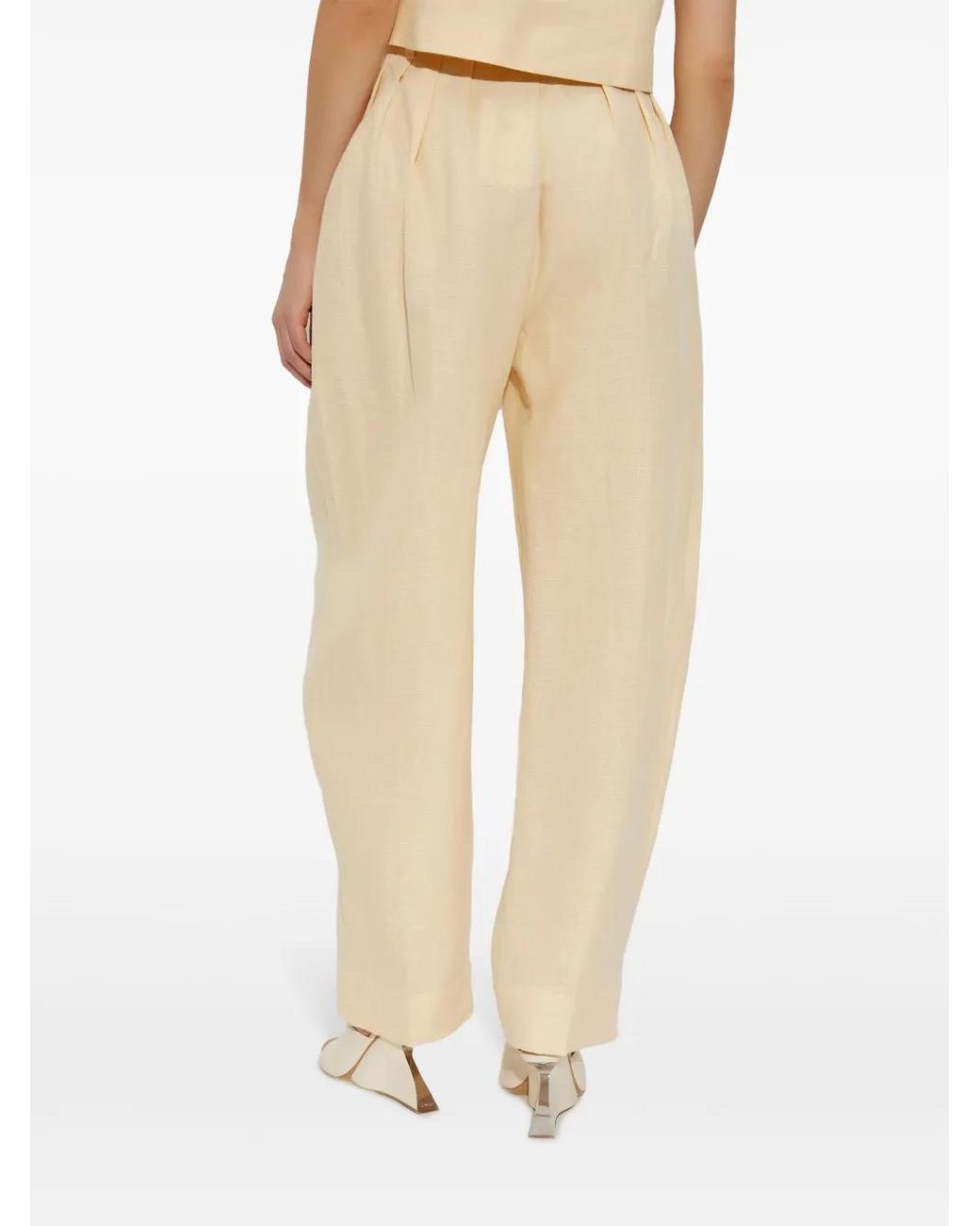 Posse Natural Tailored Tapered Trousers