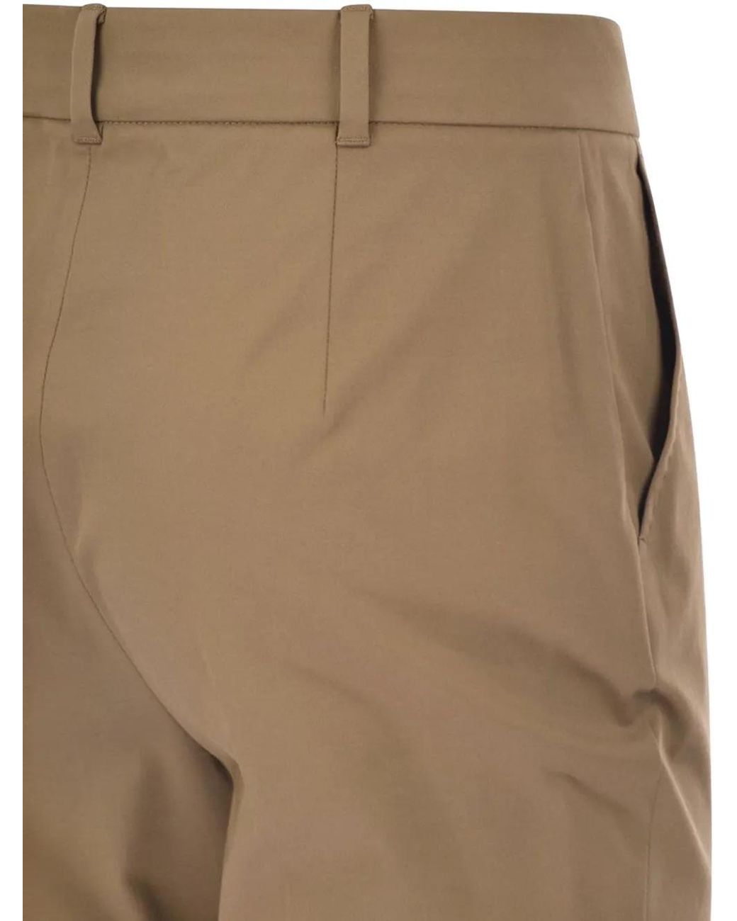 Max Mara Natural Cotton Trousers