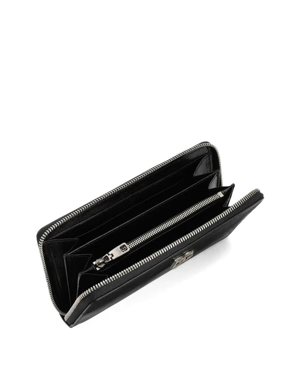 Dolce & Gabbana Black Tempesta Leather Wallet for men