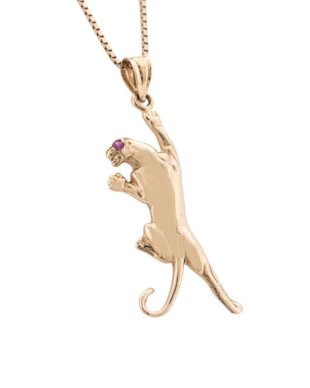 Supreme Panther Necklace in Metallic for Men | Lyst