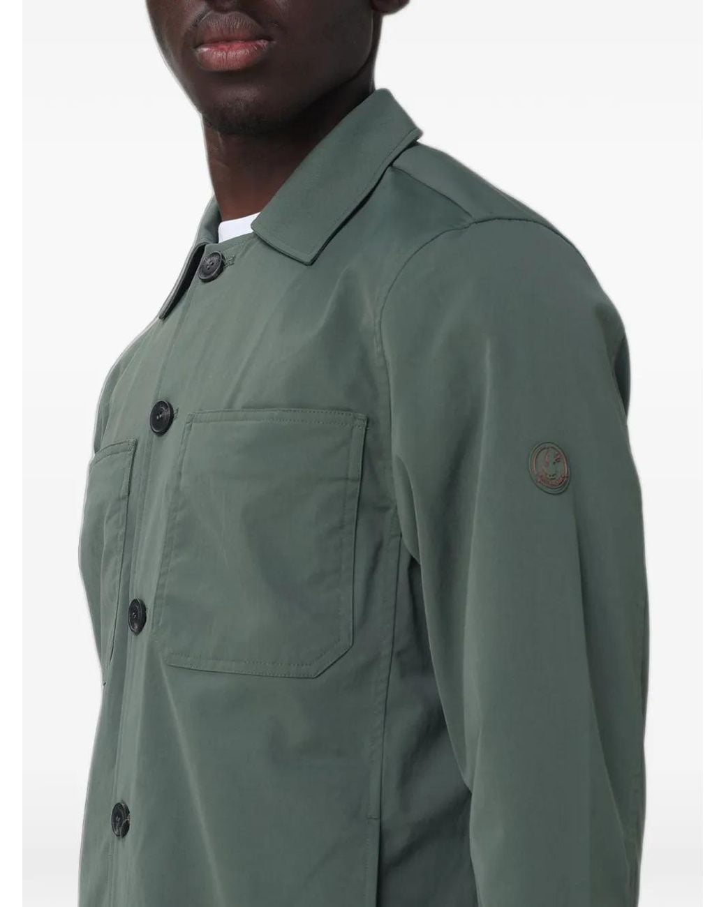 Save The Duck Green Basil Shirt Jacket for men