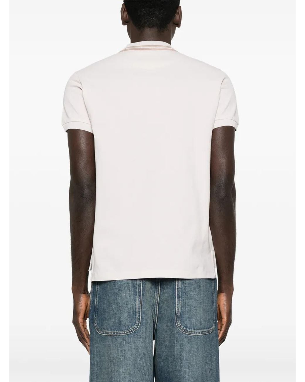 Vivienne Westwood White Classic Polo for men