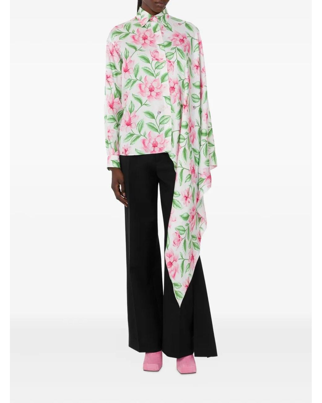 Moschino Black Wool Flannel Pants