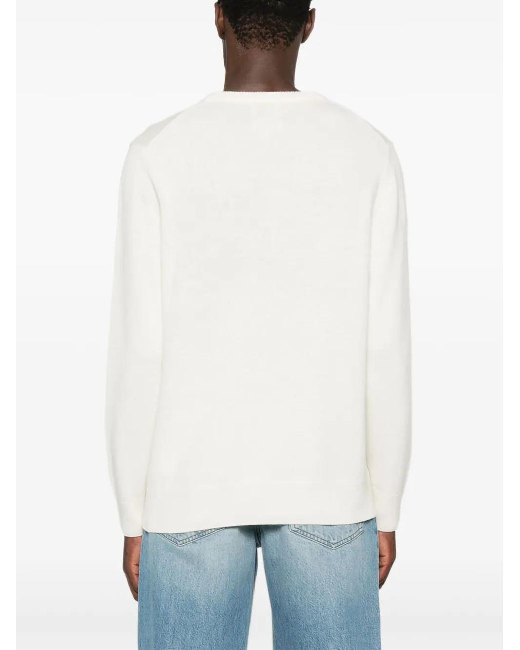 Pull Heron Mc2 Saint Barth pour homme en coloris White