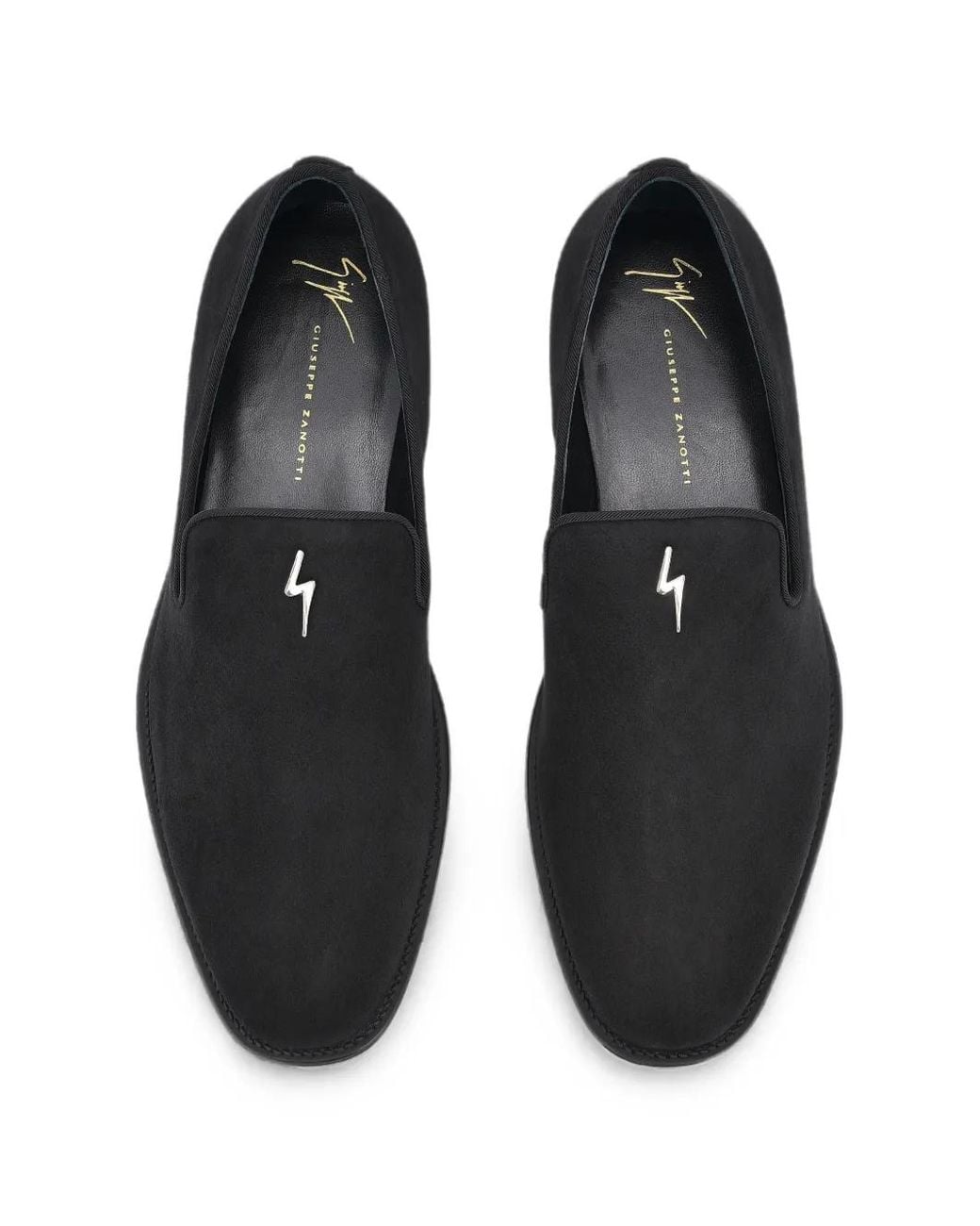 Giuseppe Zanotti Black G-Flash Loafers for men