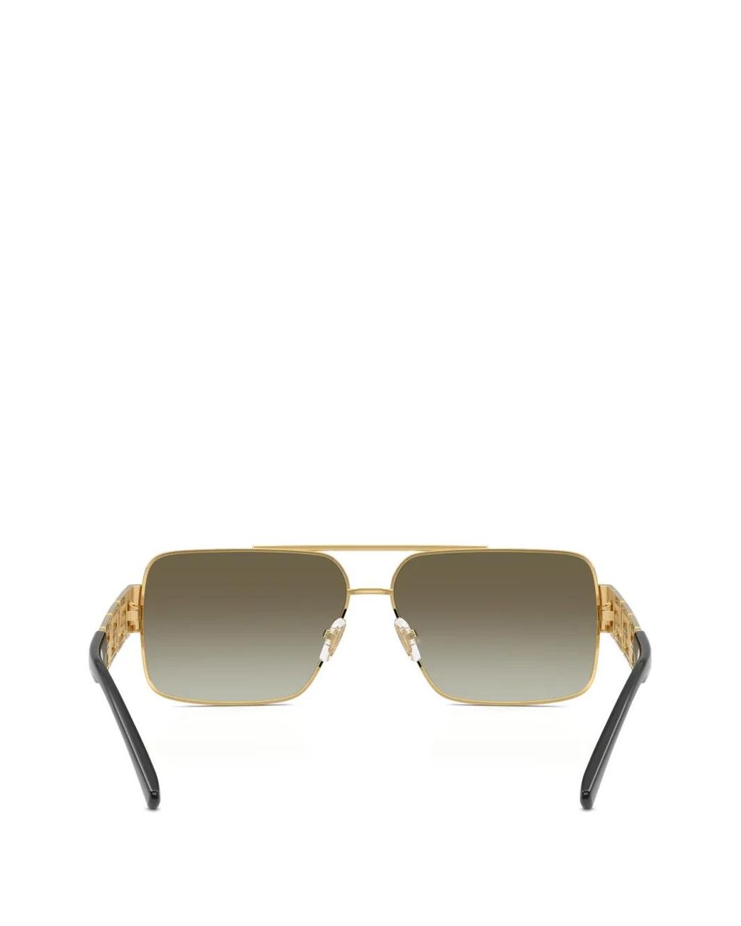 Versace Metallic Greca Navigator Sunglasses for men