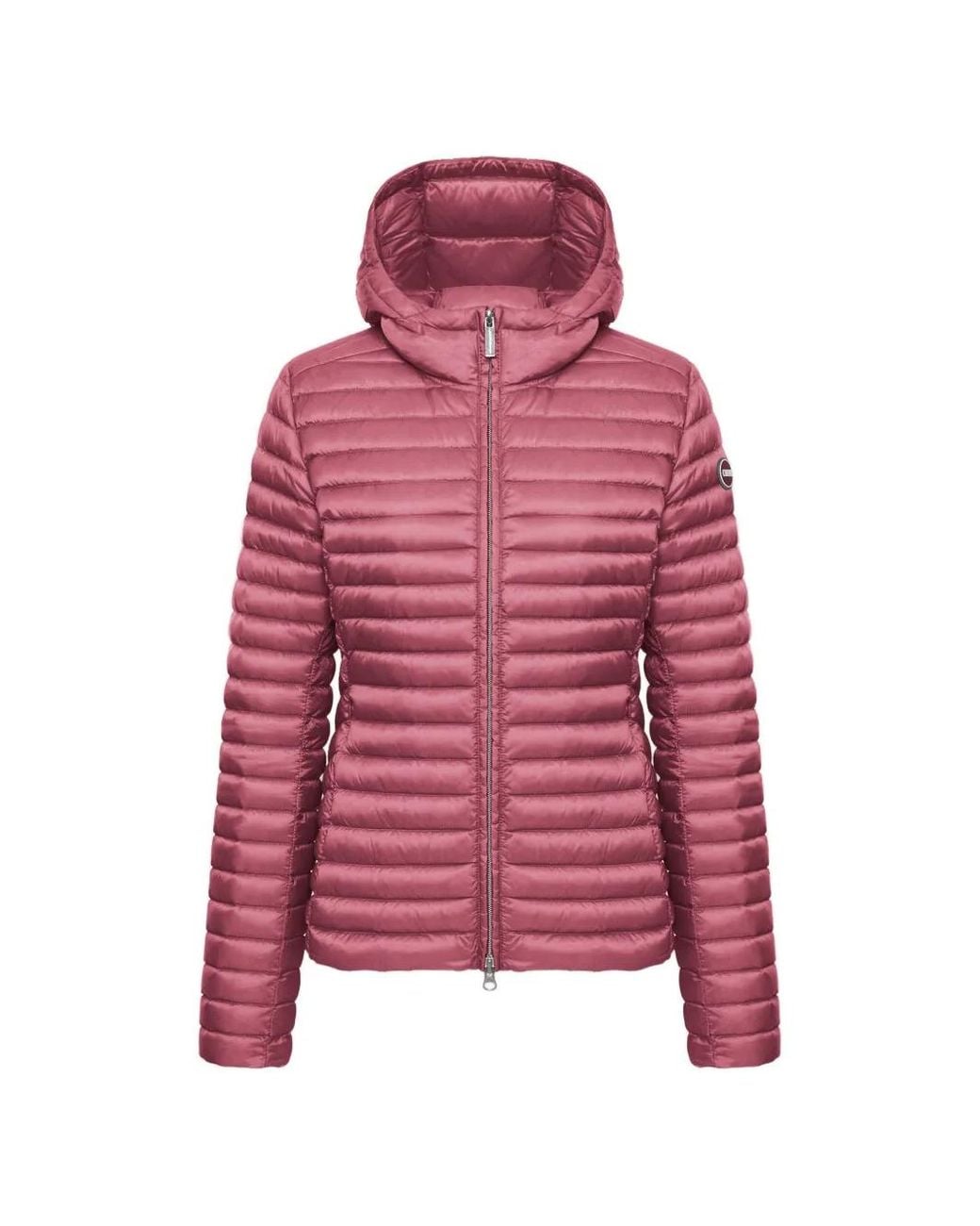 Colmar Hooded Short Coat in Red | Lyst UK