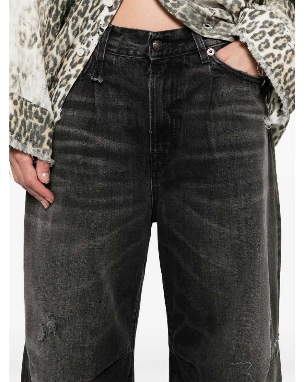R13 Gray Jeans