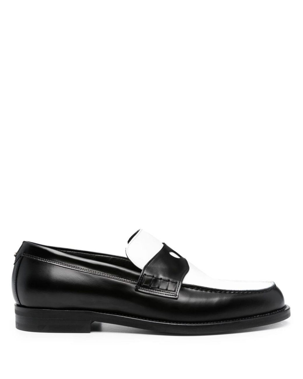 Gcds Wirdo Two-tone Design Loafers in Black | Lyst