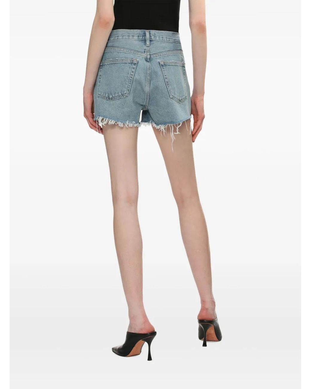 Agolde Blue Shorts