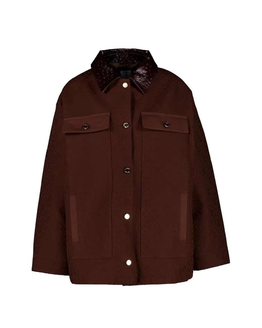 Casablanca Brown Workwear Jacket