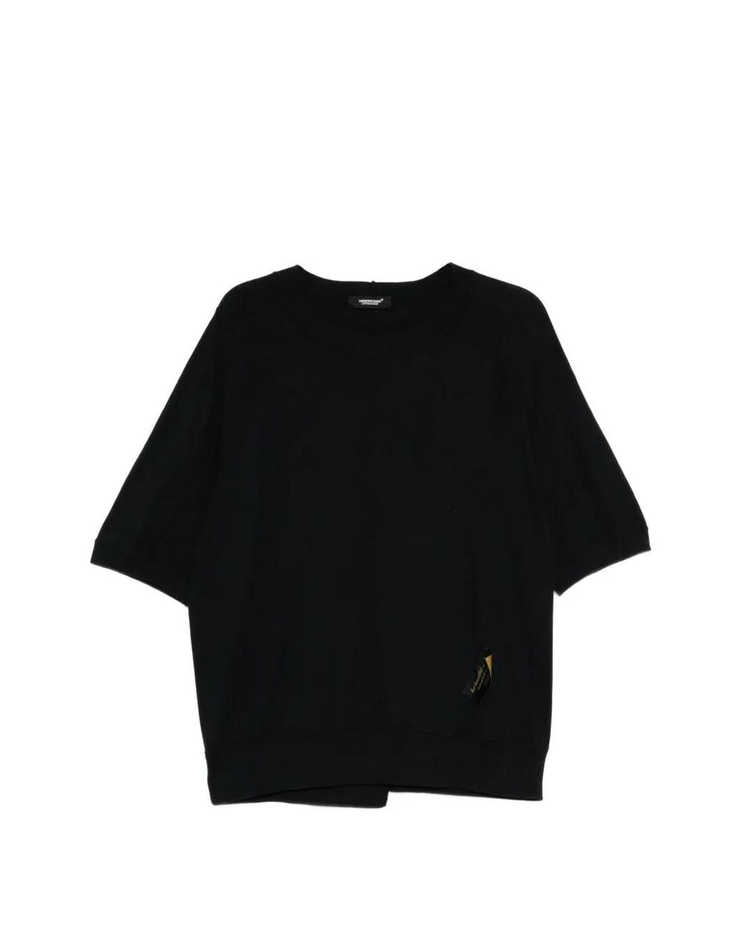 Undercover Black Logo-Patch T-Shirt for men