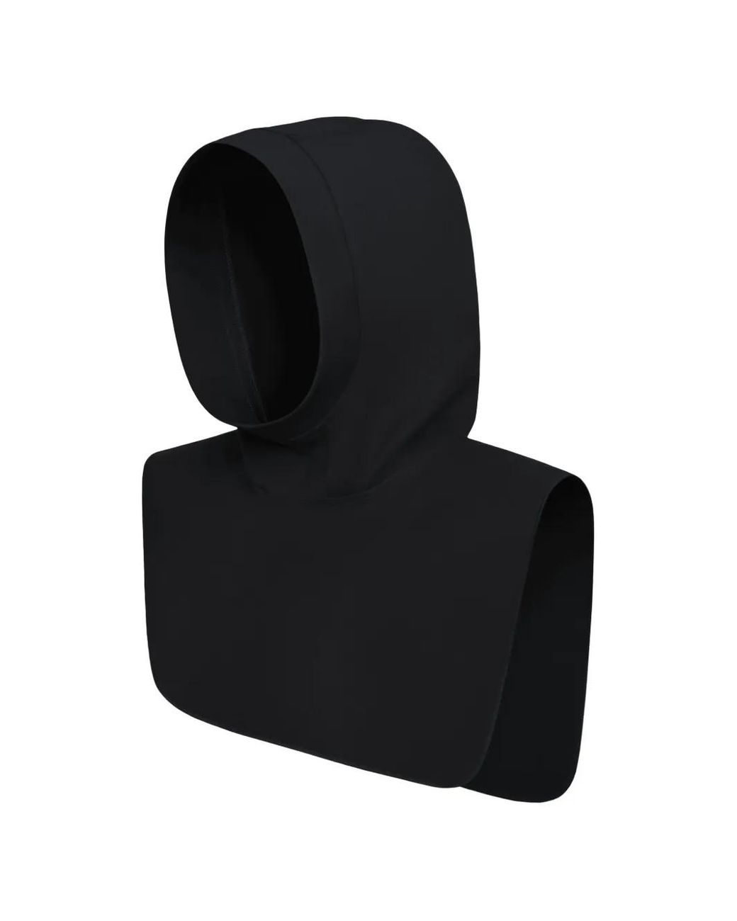 Muzaradi Black Logo-Patch Cotton Hood