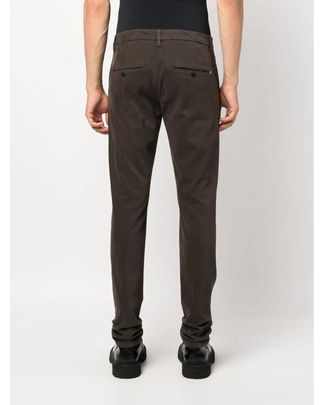 Dondup Chino in het Gray voor heren
