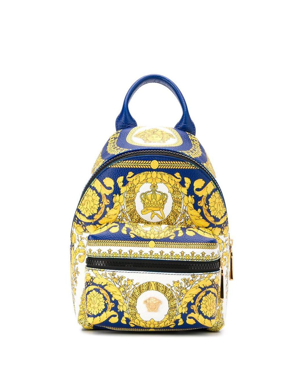Versace Rucksack mit BarockPrint in Blau für Herren Lyst DE