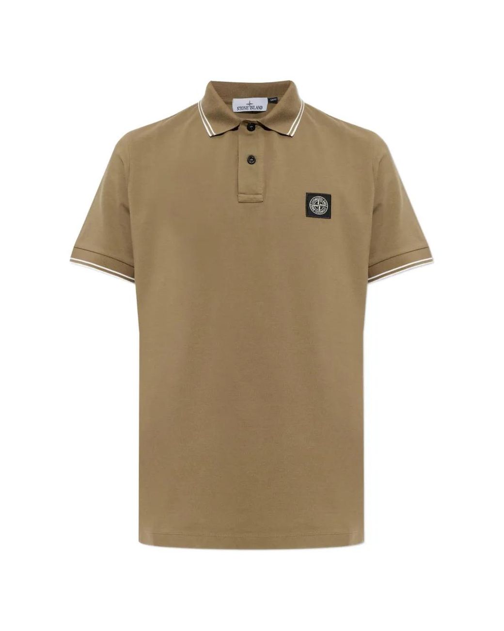 Stone Island Multicolor Inspired Knit Polo Shirt For for men