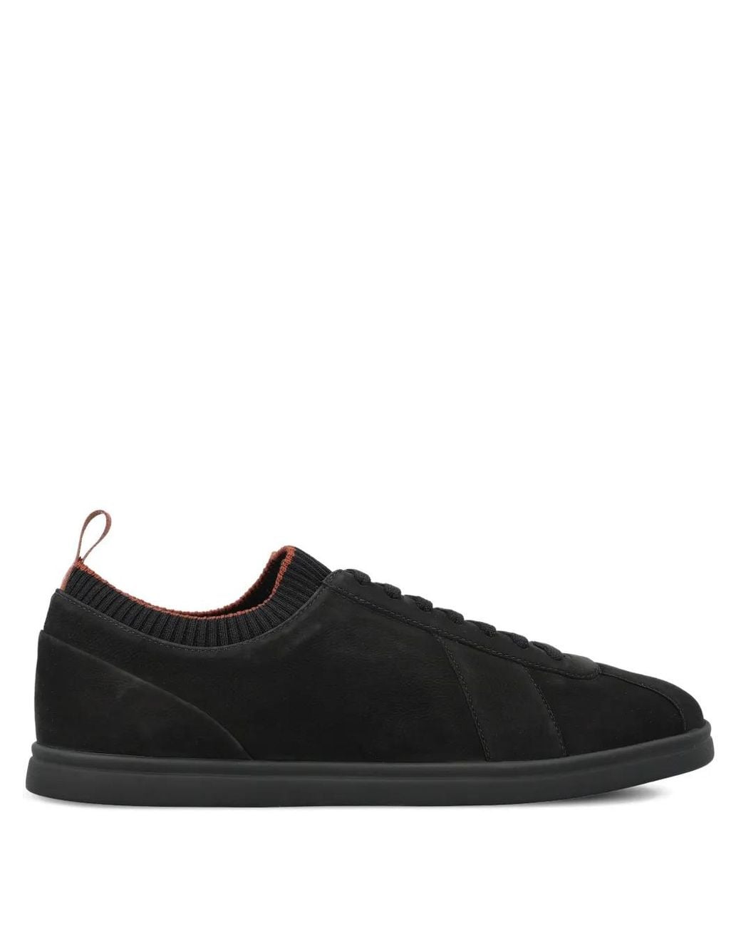 Loro Piana Black Soho 2.0 Walk Leather Sneakers for men