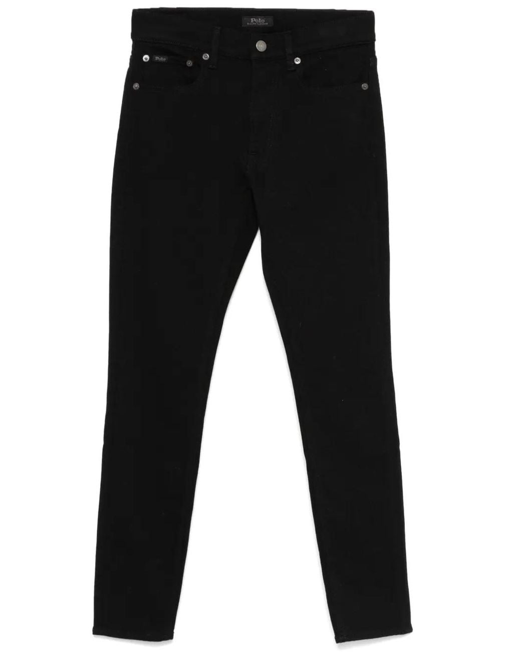 Polo Ralph Lauren Black Full-Length Skinny Jeans
