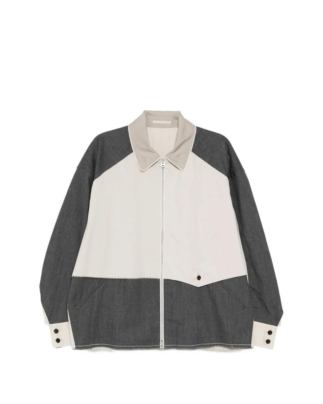 CROQUIS Natural Colour-Block Jacket for men