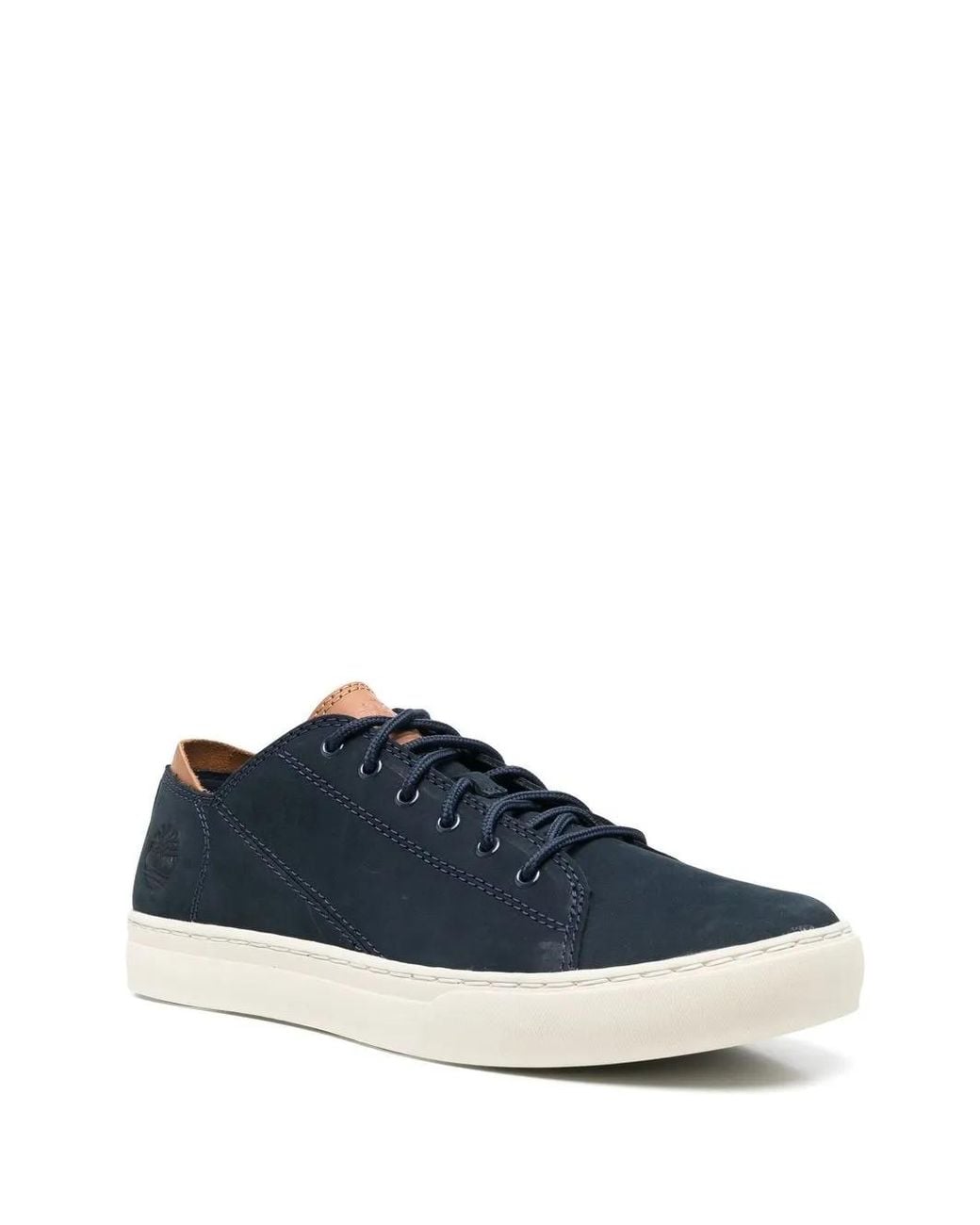 Timberland Blue Sneakers With Logo for men