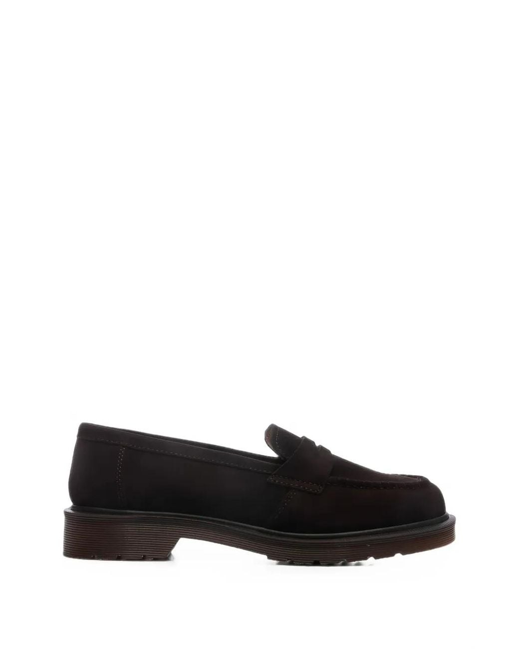 Dr. Martens Black Delapre Leather Loafers for men