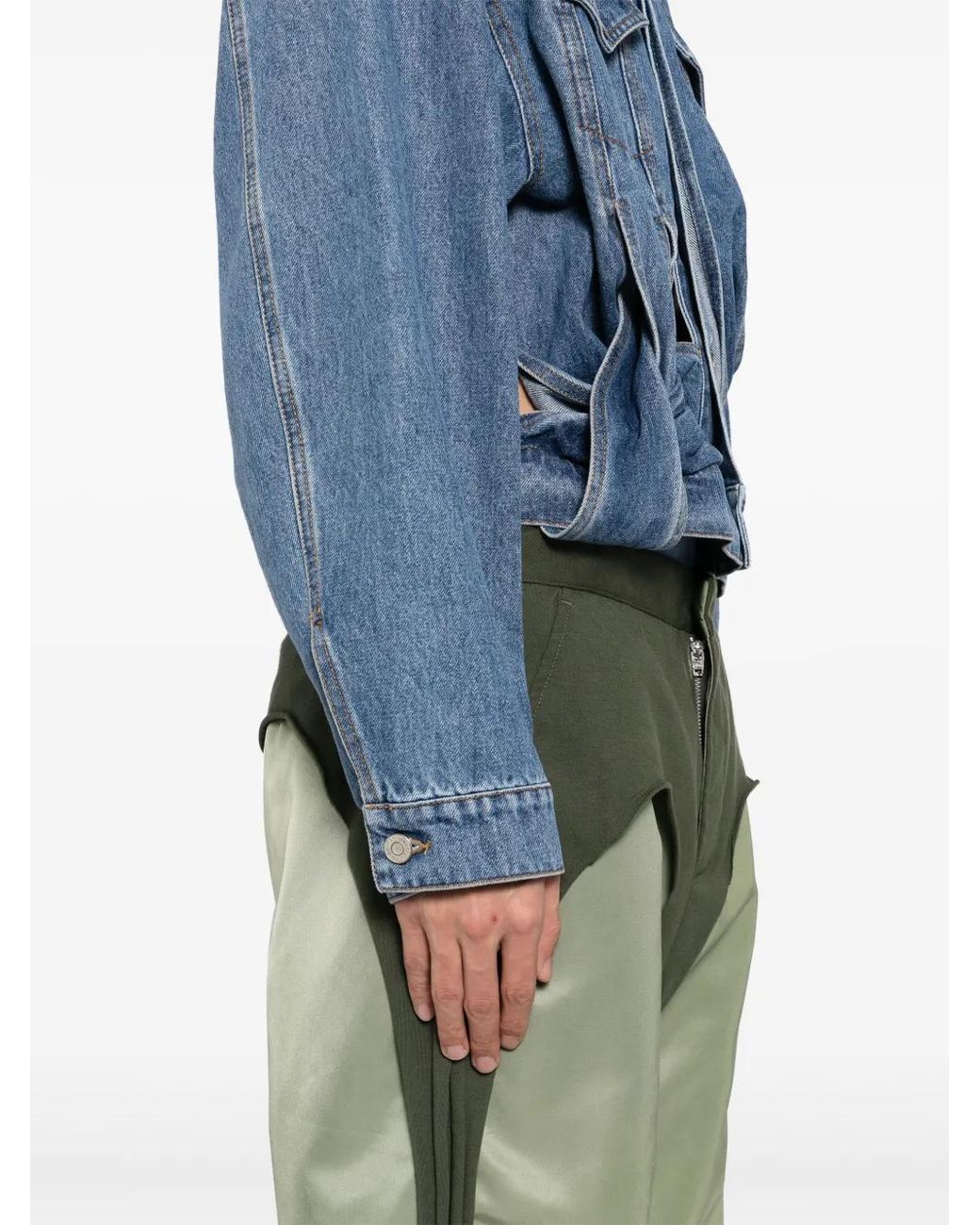 Magliano Blue Button Fastening Jacket