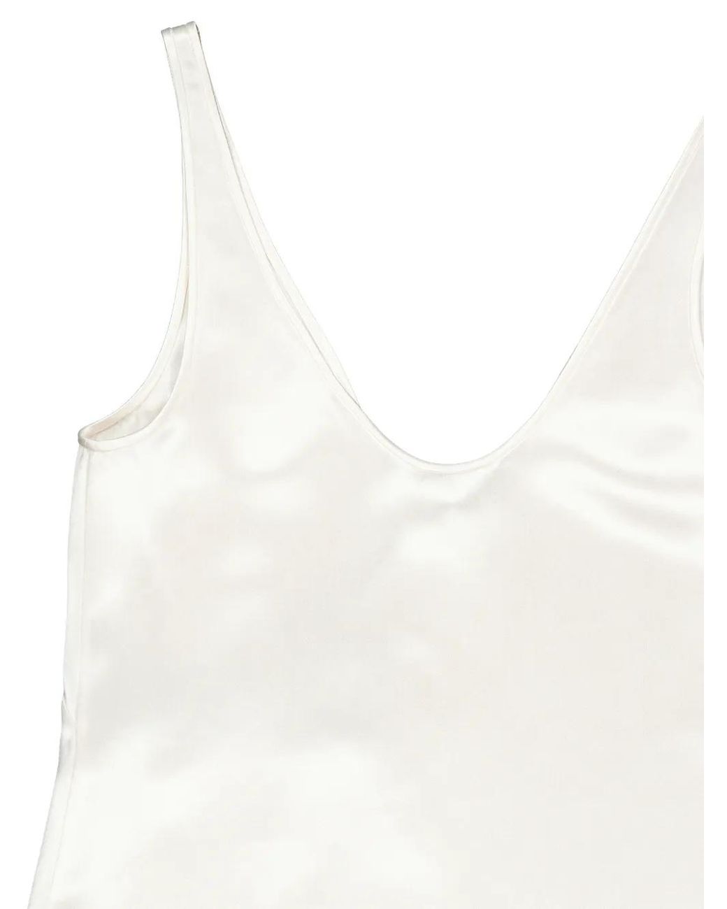 Tom Ford White Silk Tank Top