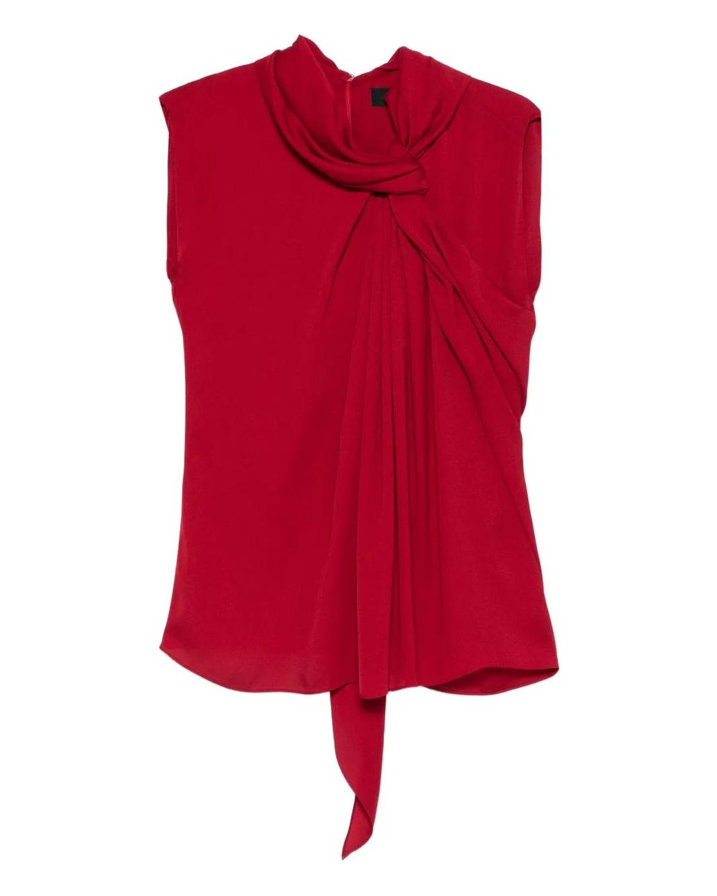 Lanvin Gedrapeerde Blouse in het Red