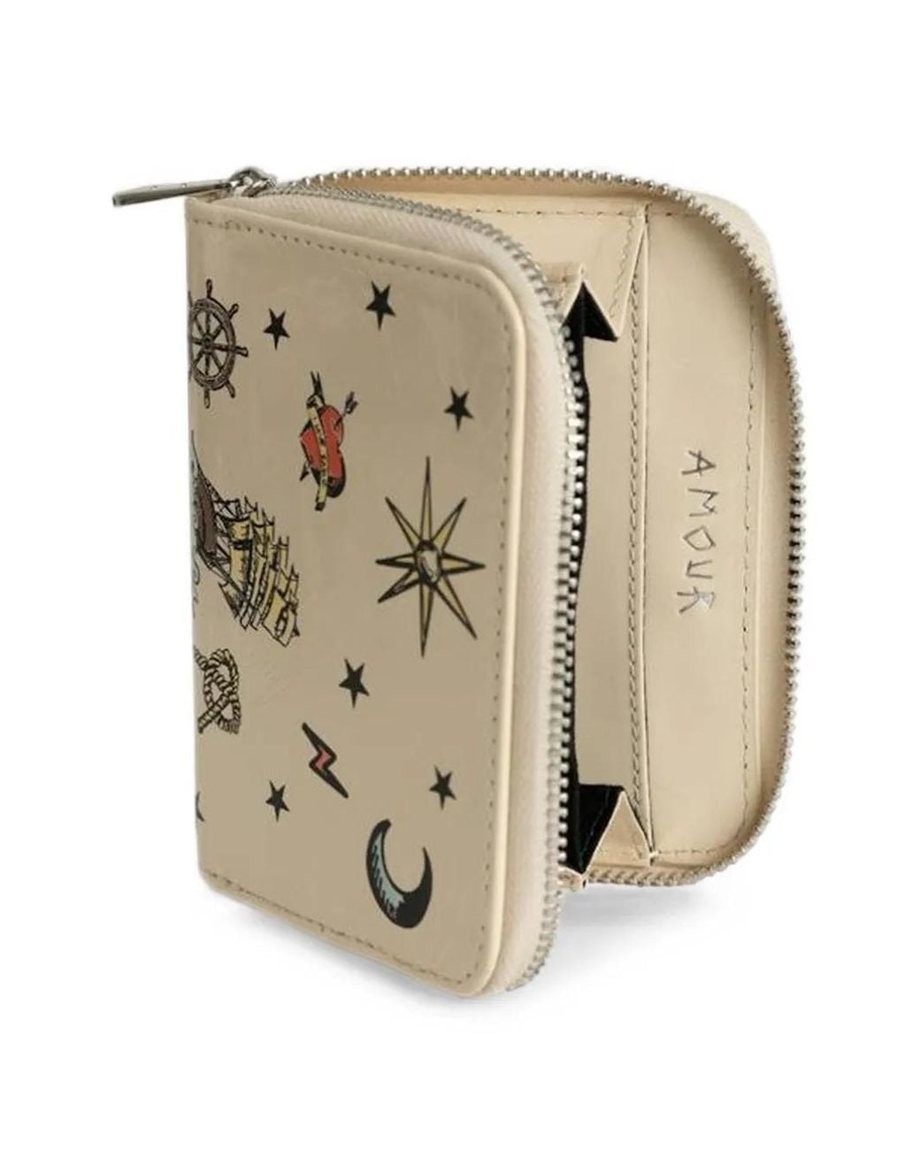 Zadig & Voltaire Natural Mini Zv Tattoo Purse