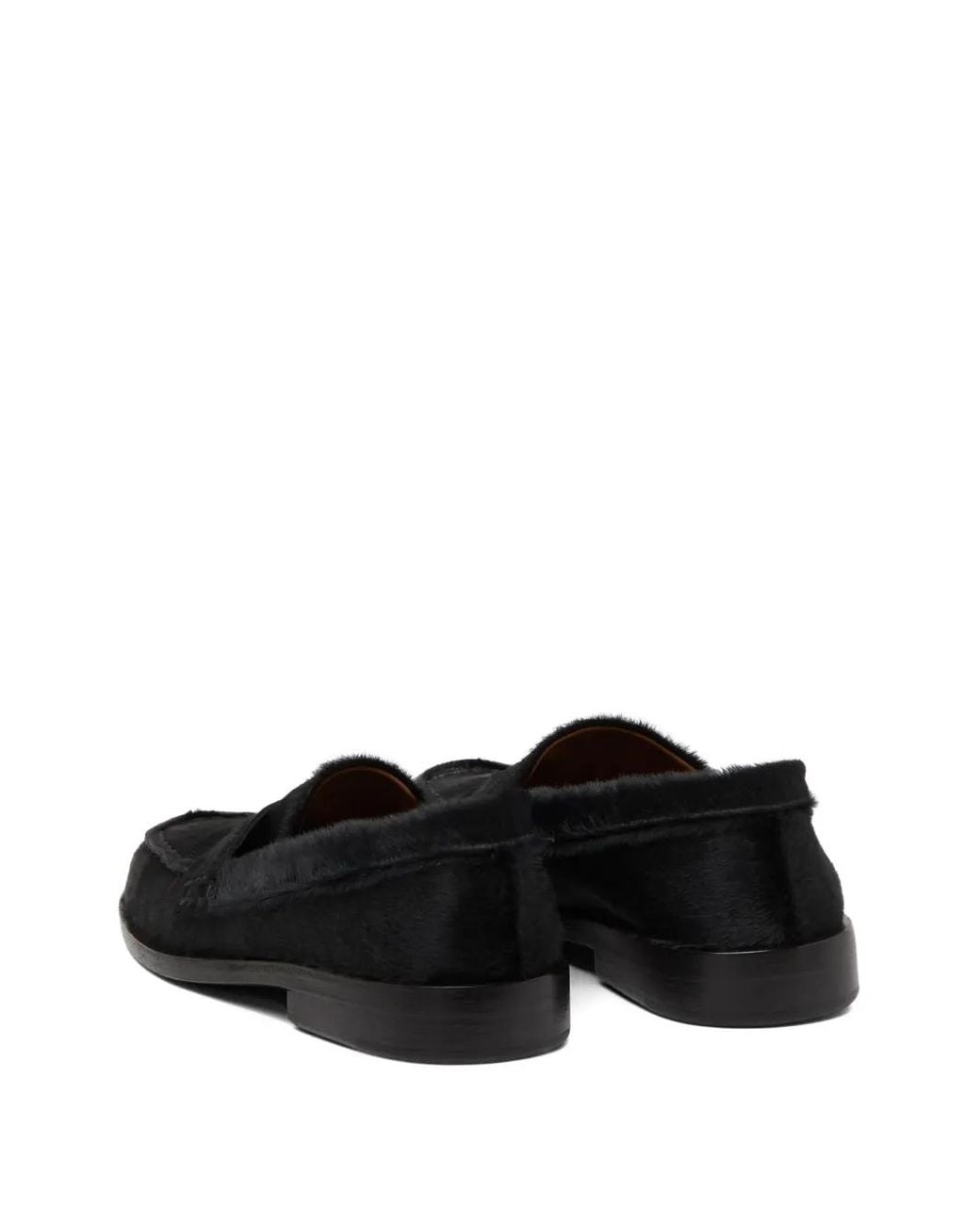 Marsèll Black Mocasso Leather Loafers