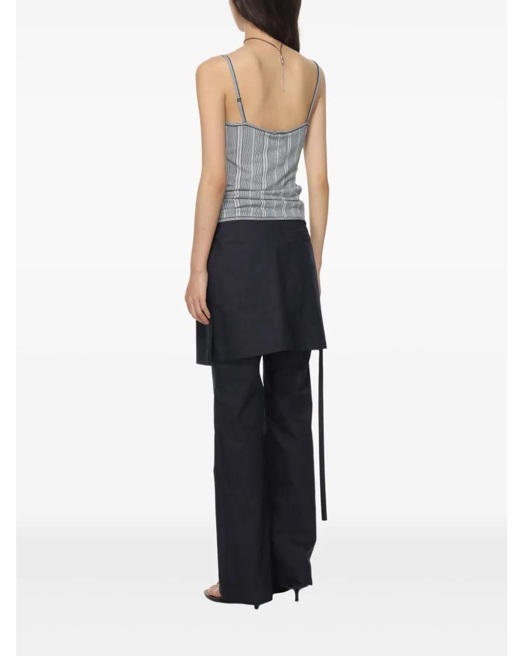 Haut Cami Low Classic en coloris Gray