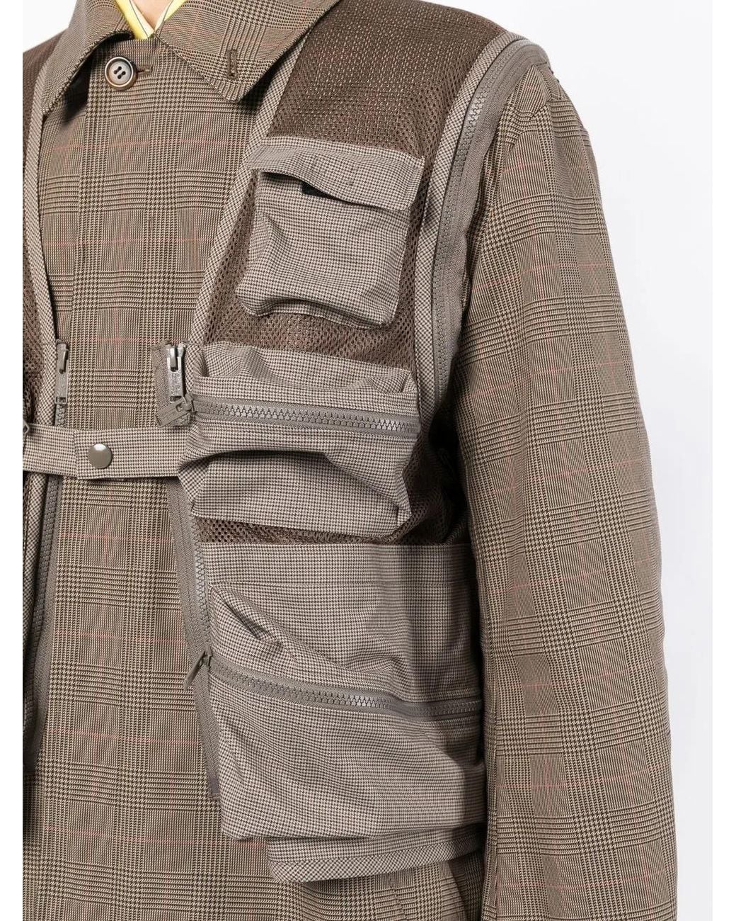Undercover Gray Coats Brown for men