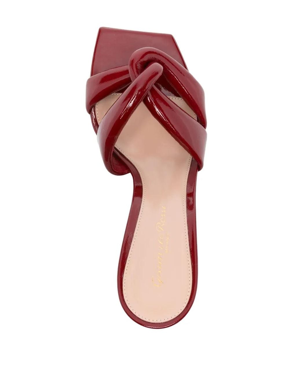 Gianvito Rossi Red 85Mm Amour Sandals